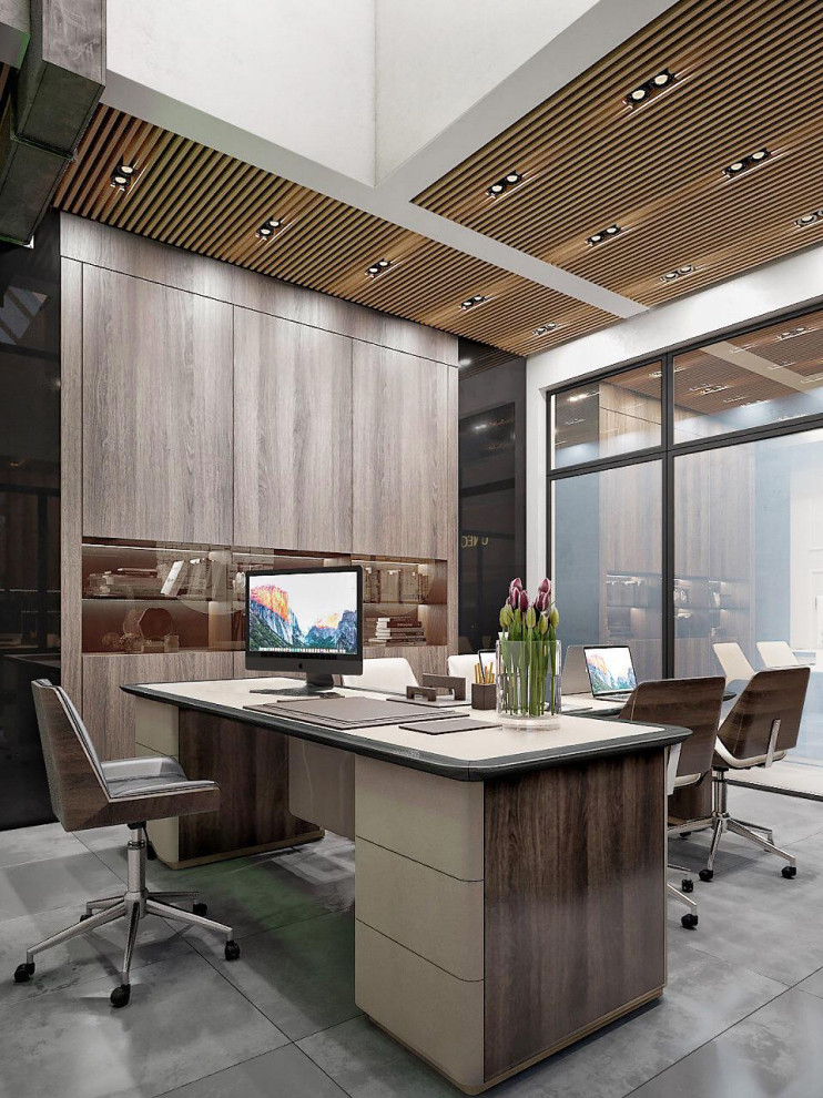 Дизайн проект офиса UNECOM