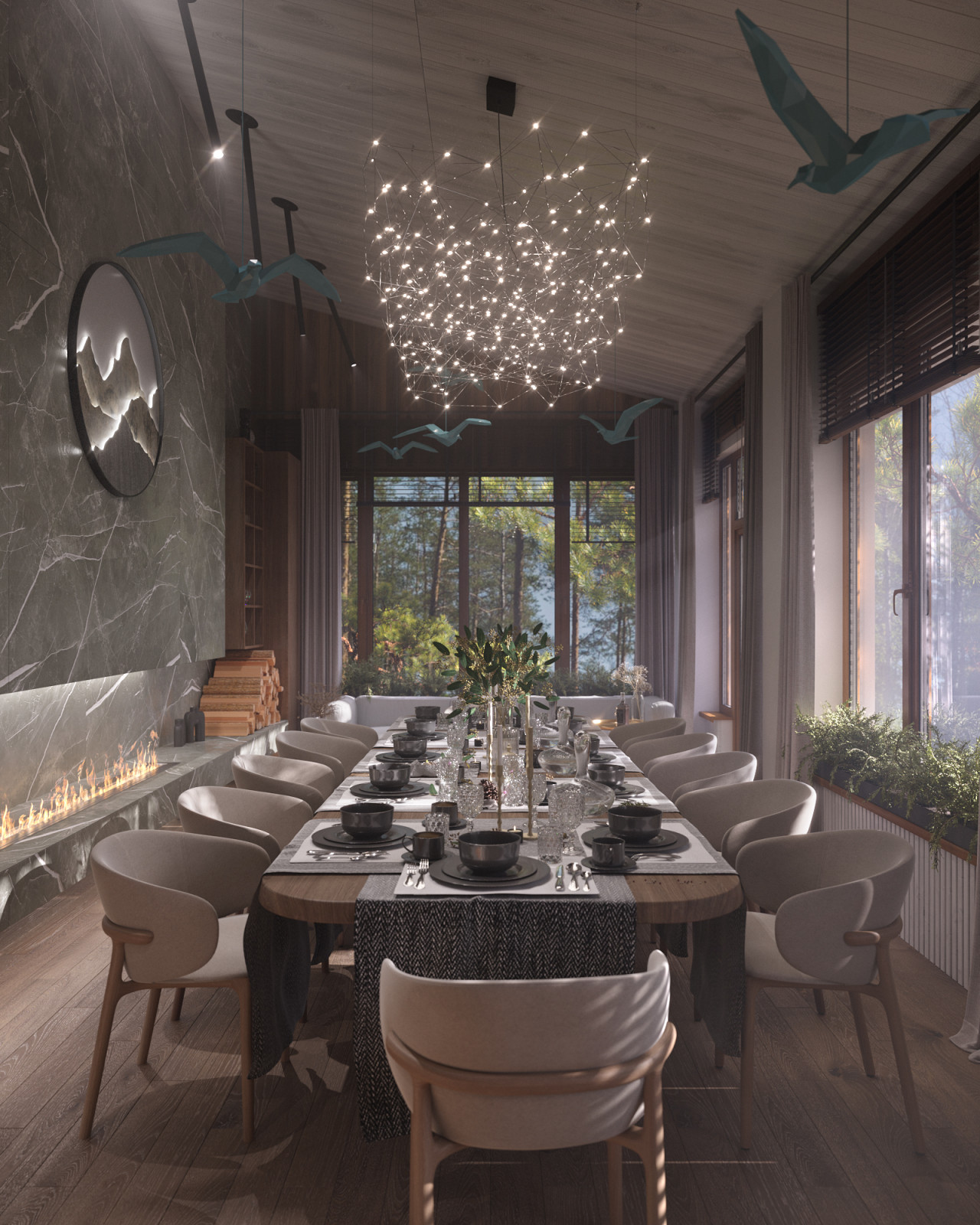 Лесная ривьера, Дюны