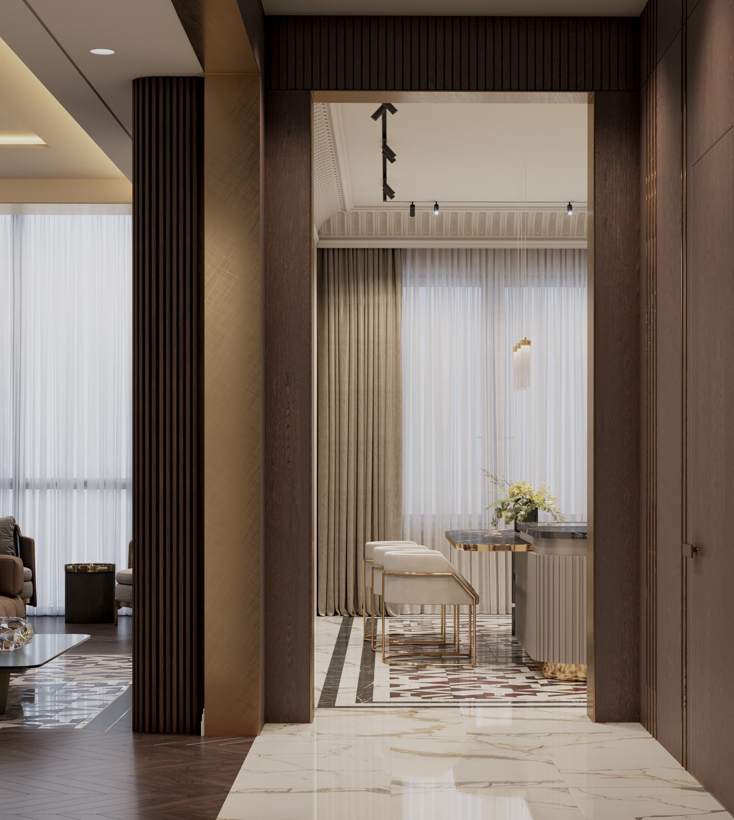 Квартира 156м², ЖК Duderhof Club