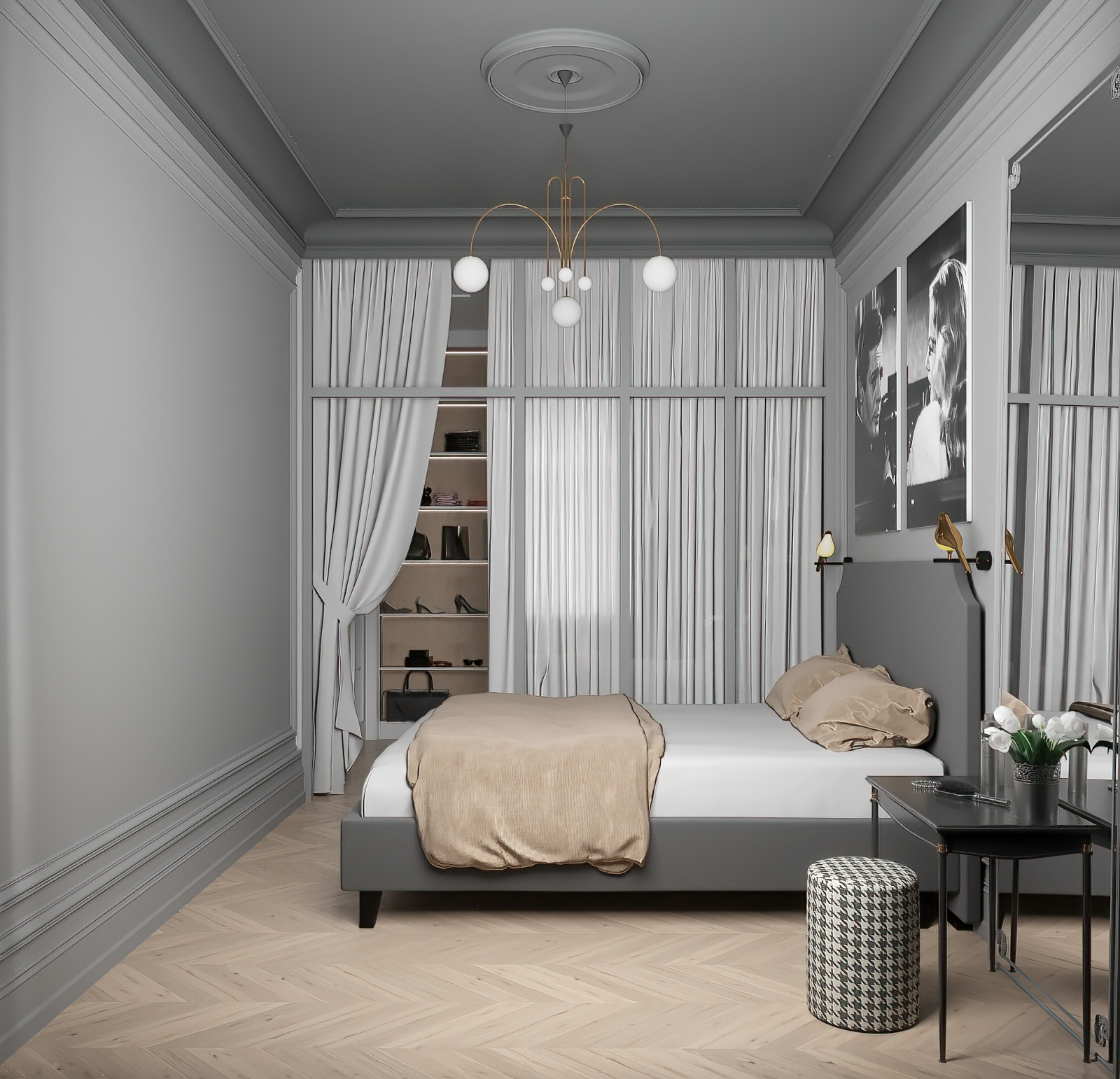 Дизайн-проект самой французской квартиры в Питере