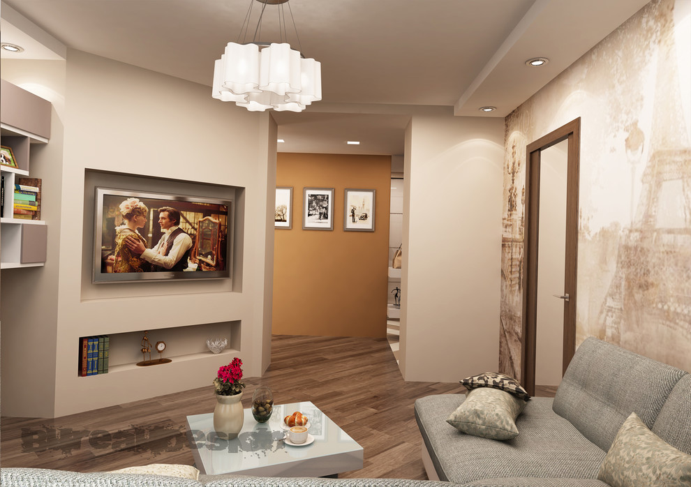 Дизайн-проект квартиры, 61 м2, г. Москва, ул. Новослободская