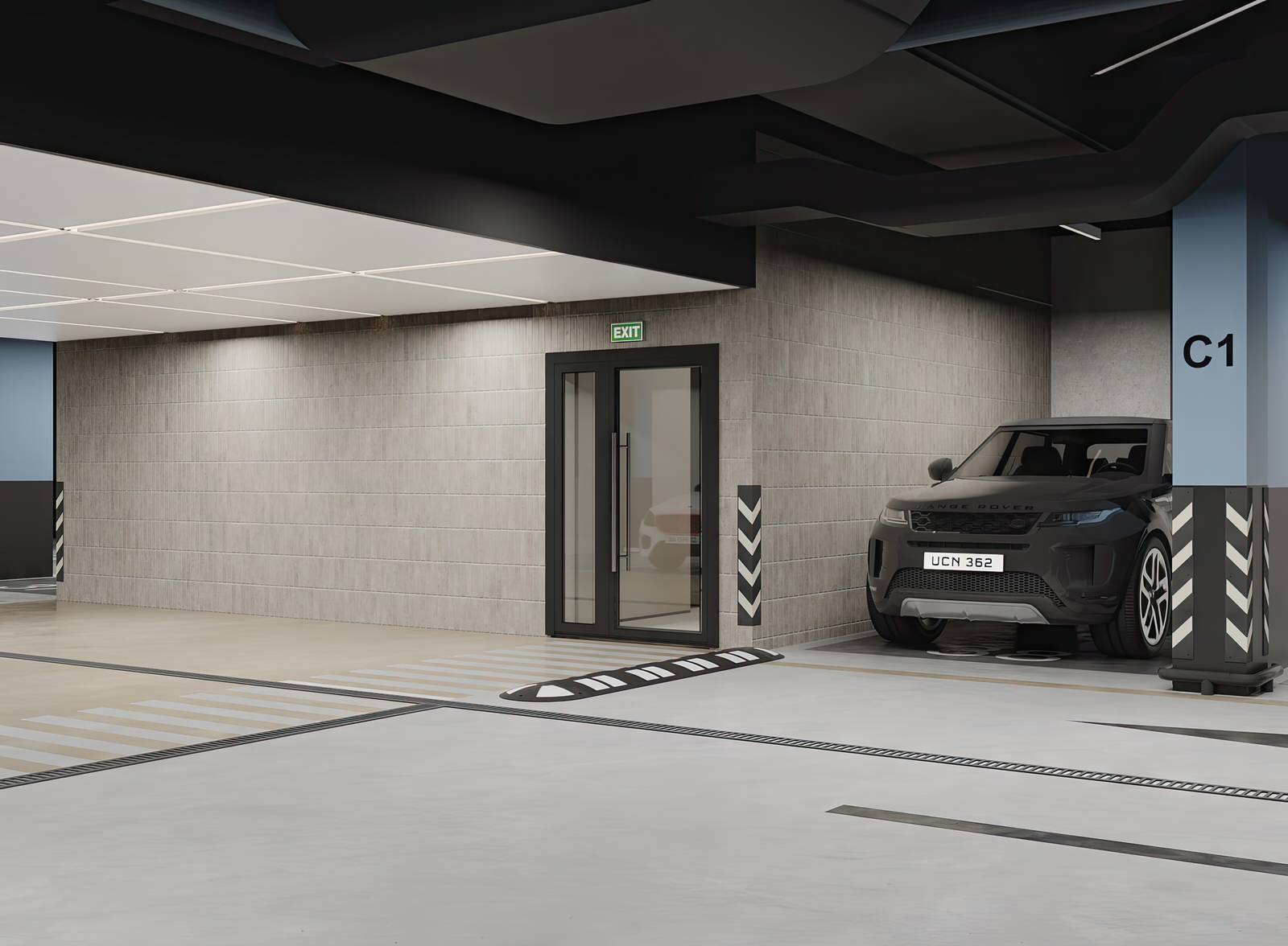 ЖК "е. волюция" паркинг