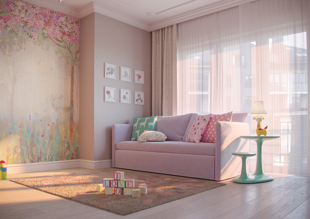 3х уровневая квартира в стиле современная классика