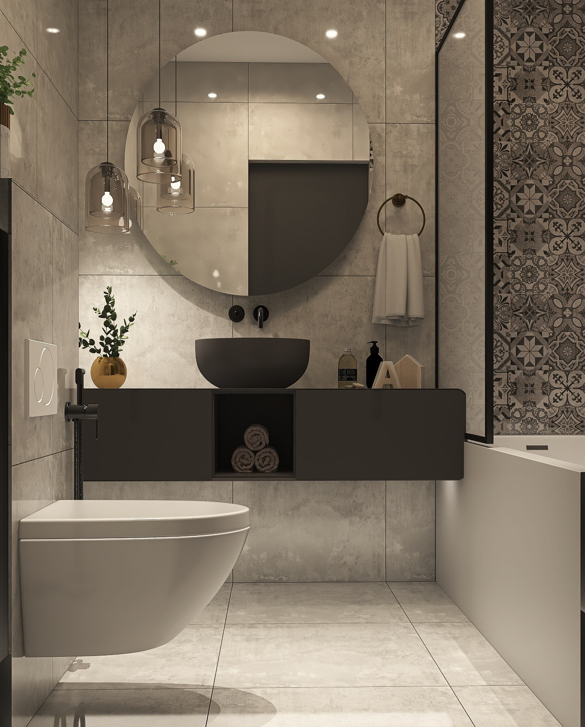 Трехкомнатная квартира в современном стиле