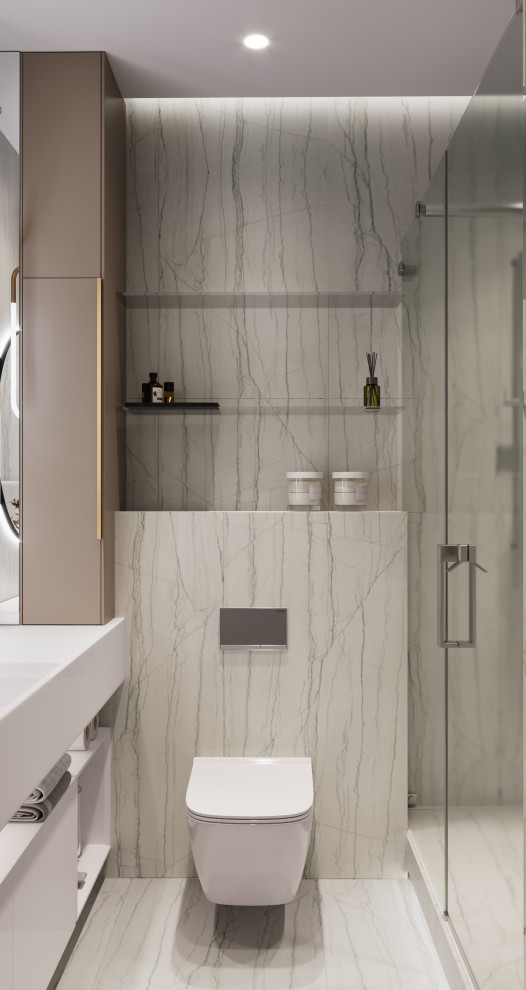 проект "Элегантные ассоциации на 63 м2"