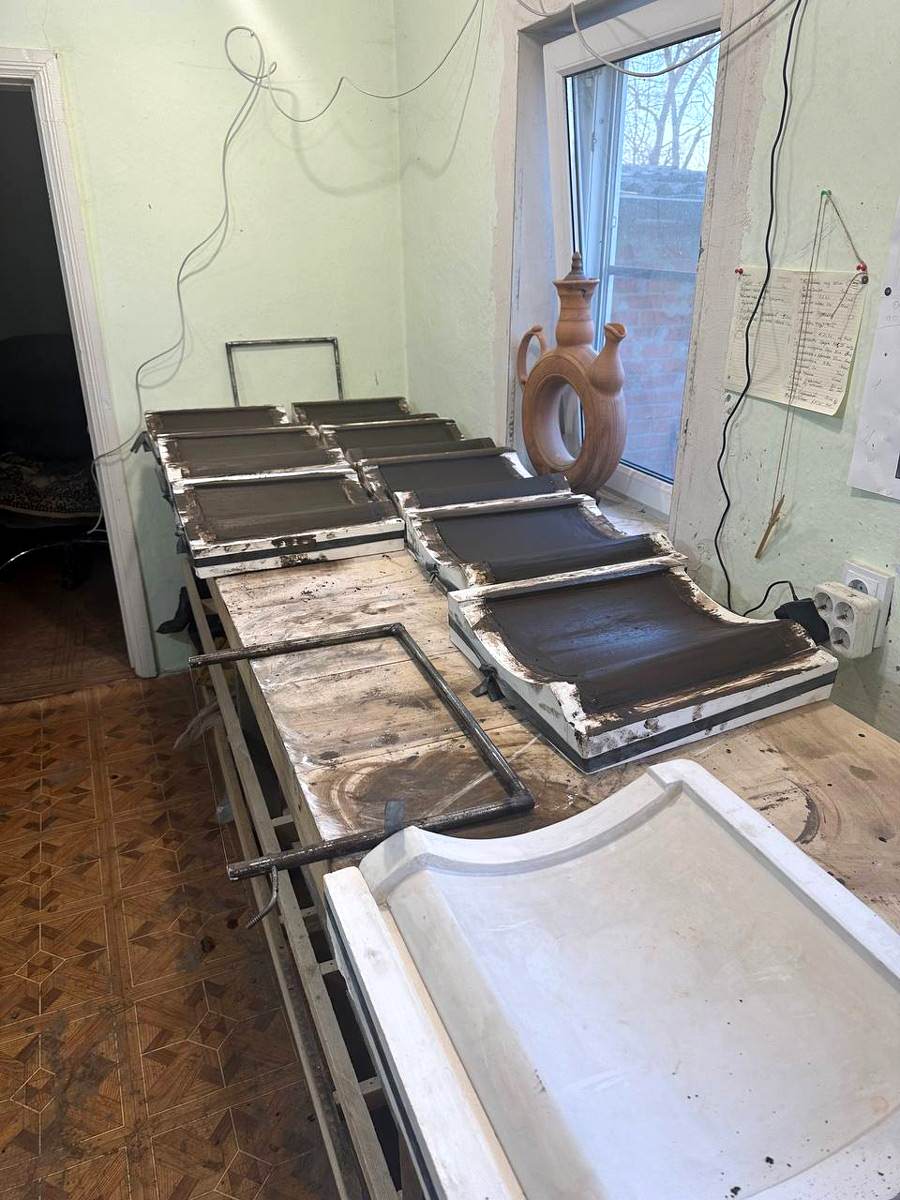 Керамические изделия для Японского Сада в Парке Галицкого