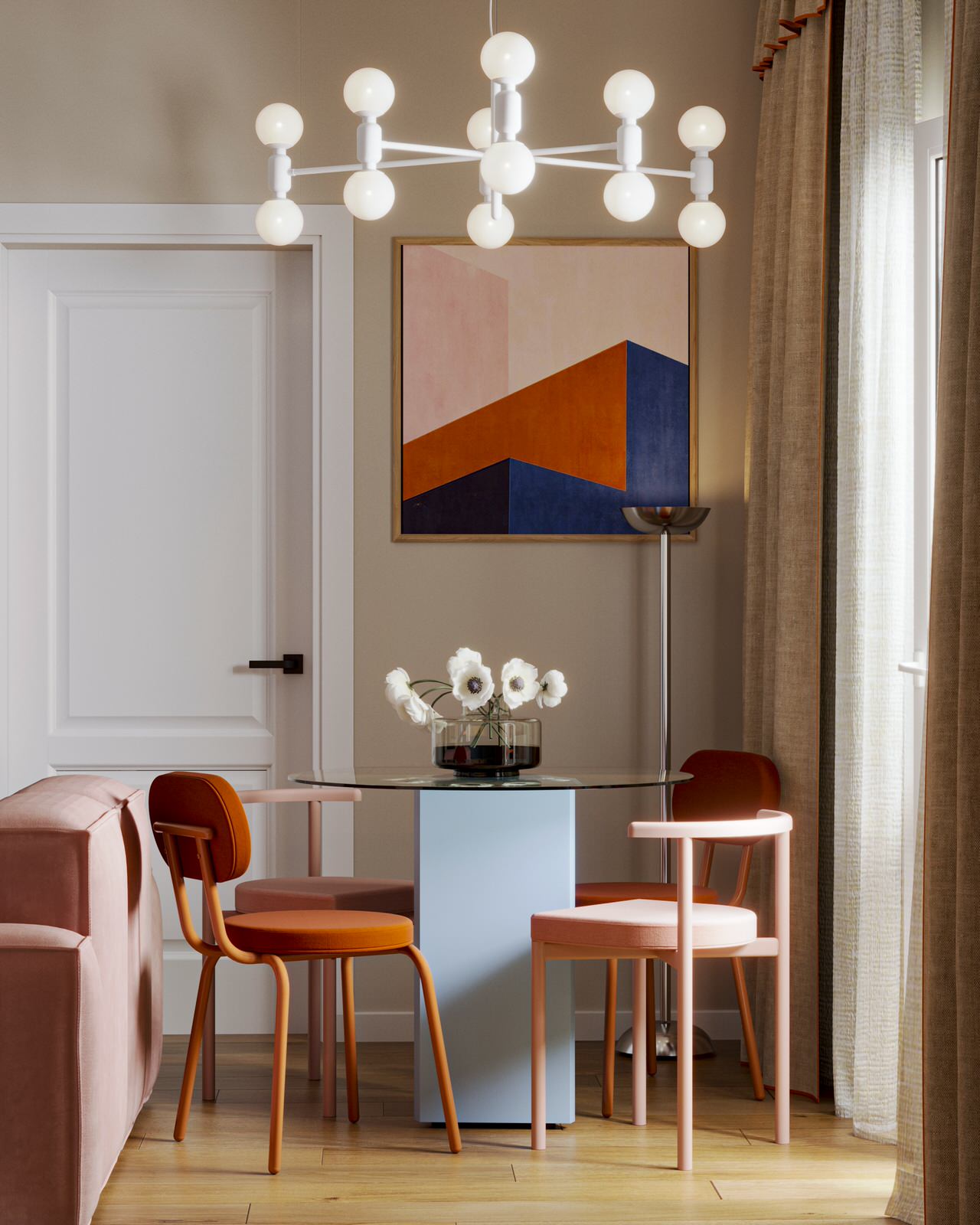 Трехкомнатная квартира в Анапе ЖК "Anapolis Residents"