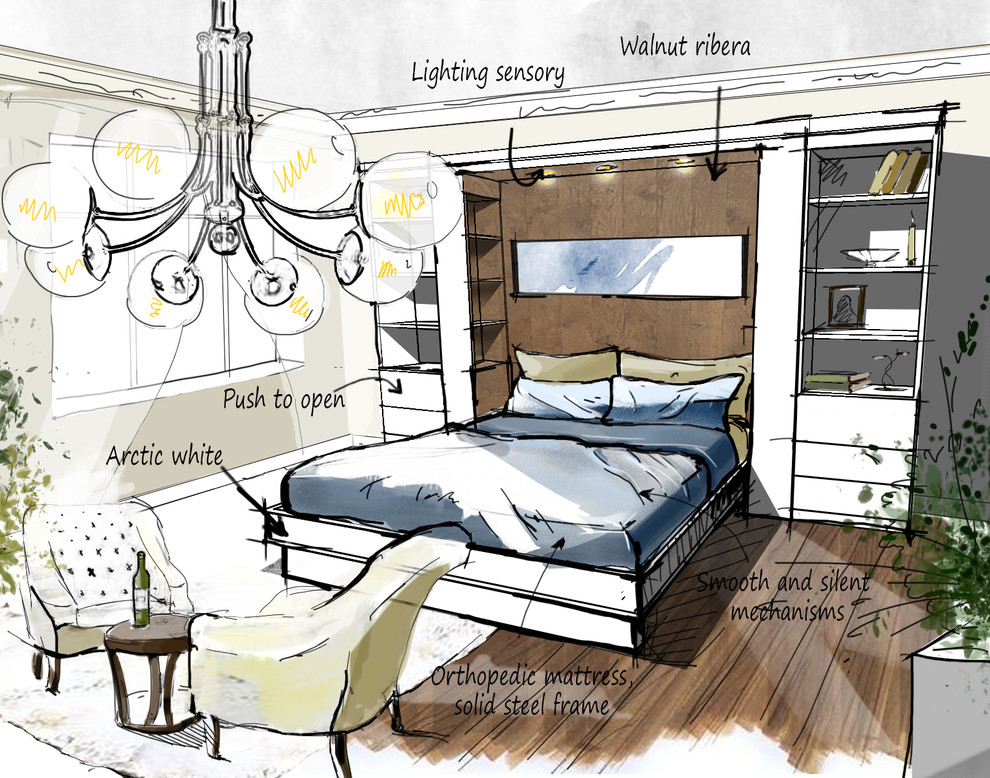 Эскизы, коллажи, наброски