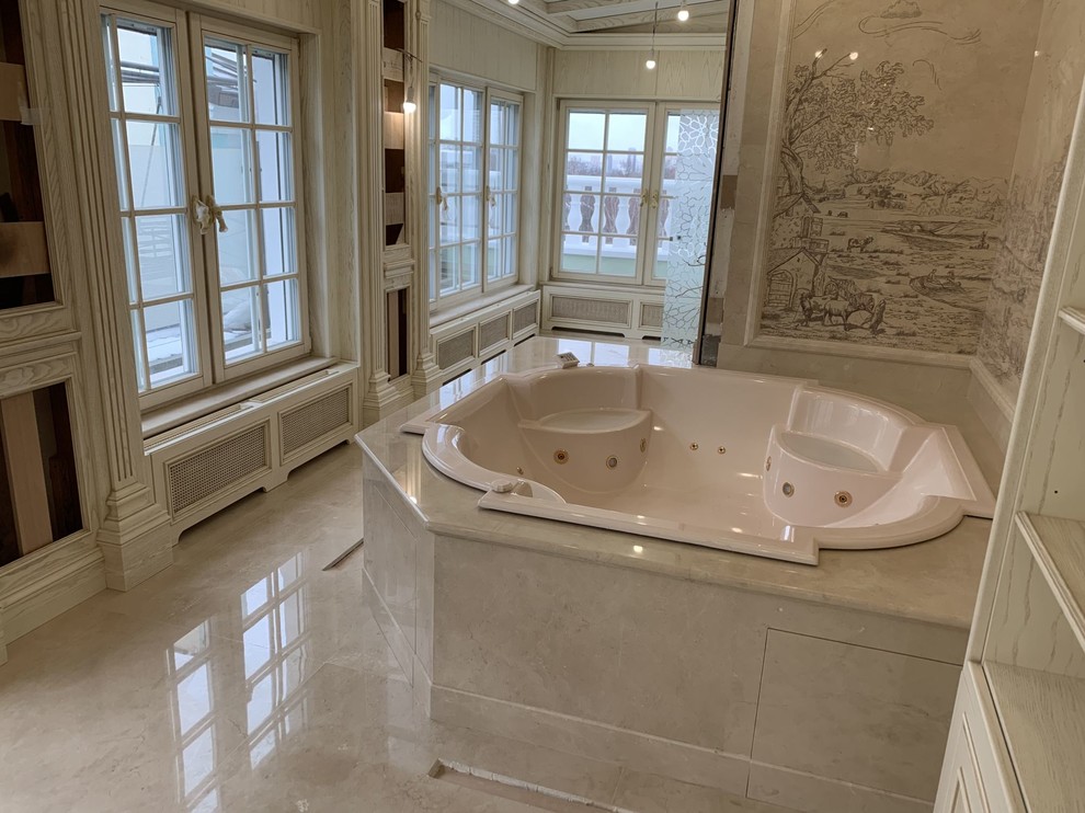 Деревянный интерьер квартиры