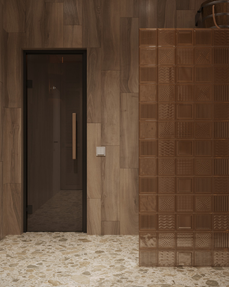 Проект Дома отдыха с сауной, расположенного под Санкт-Петербургом