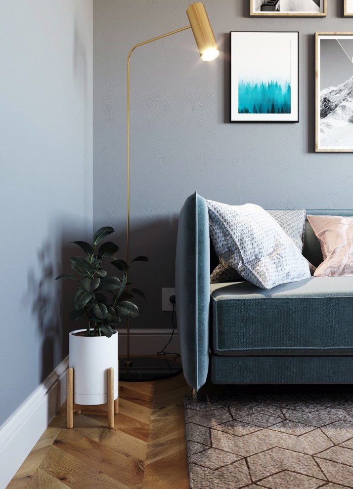 Проект интерьера в панельном доме П44