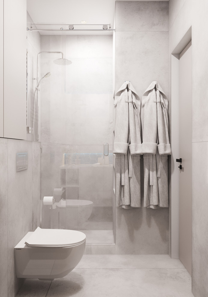 Проект квартиры-студии 28кв.м., г.Москва, ЖК Медовая Долина