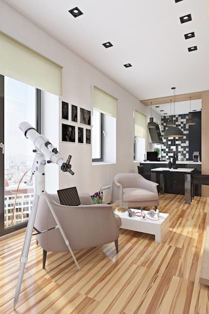 Убежать от суеты. Однокомнатная квартира студия в Ярославле.