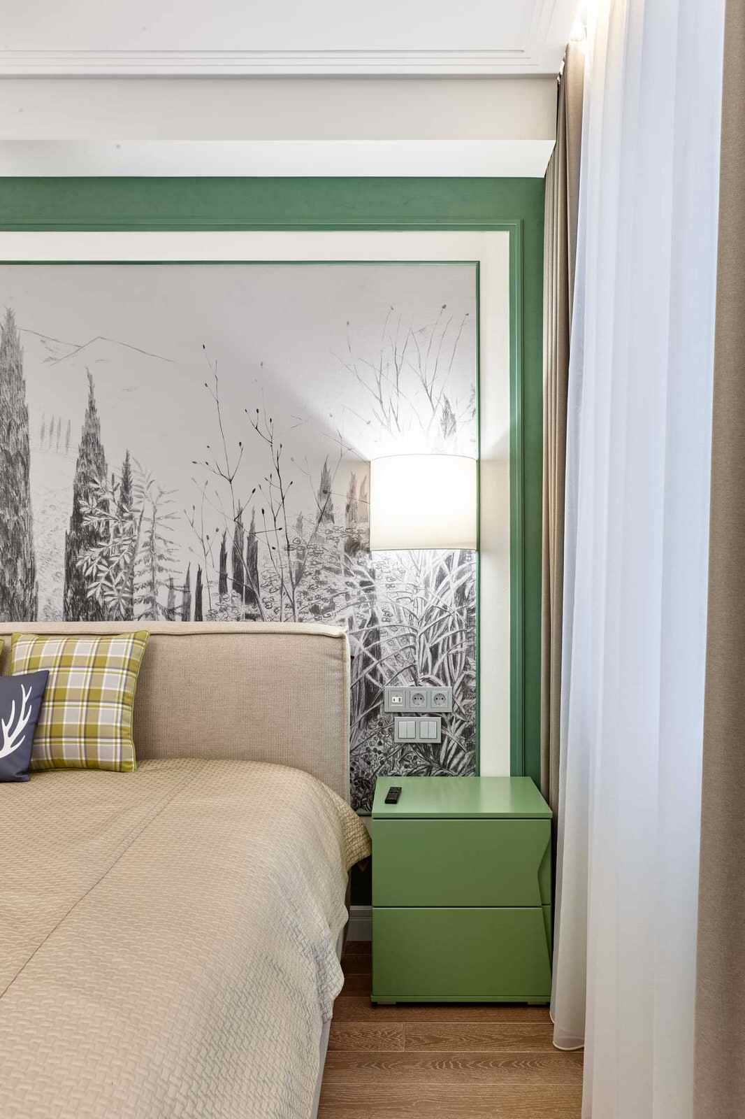 Дизайн и ремонт квартиры в ЖК «Мосфильмовский» — Бабушка и внучка