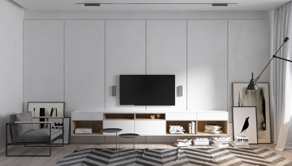 Обложка проекта: ЖК Silver Hous, гостиная