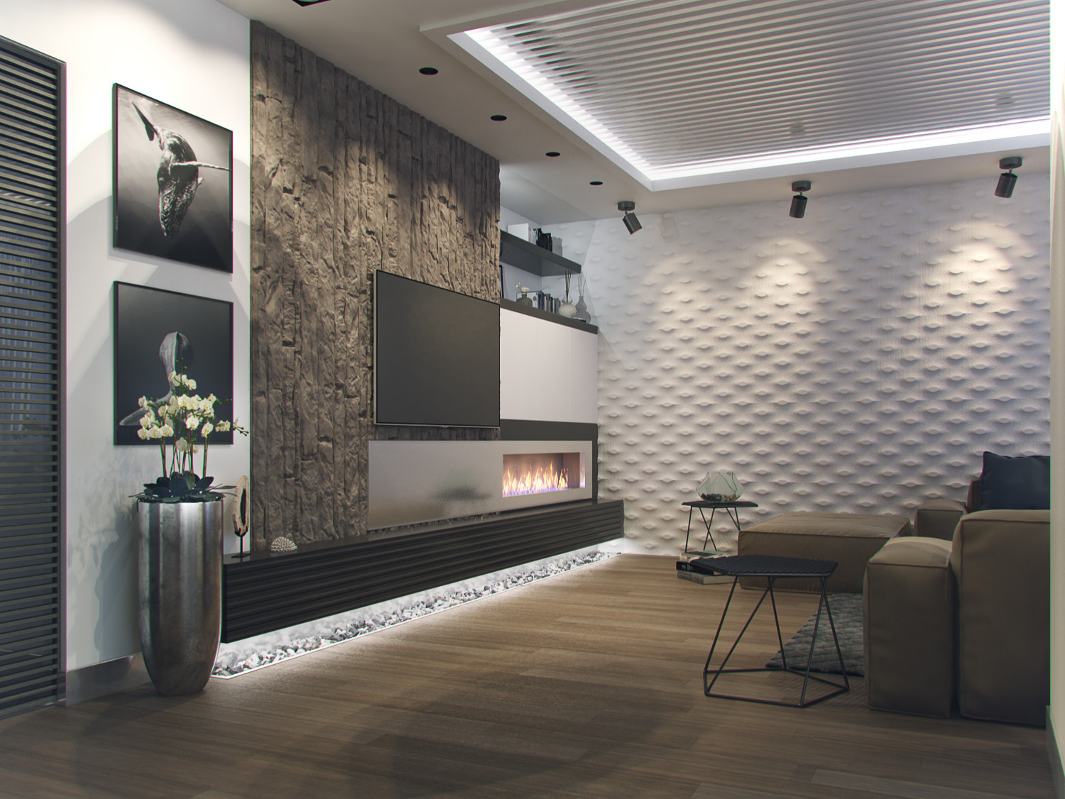 Гостиная в современном стиле