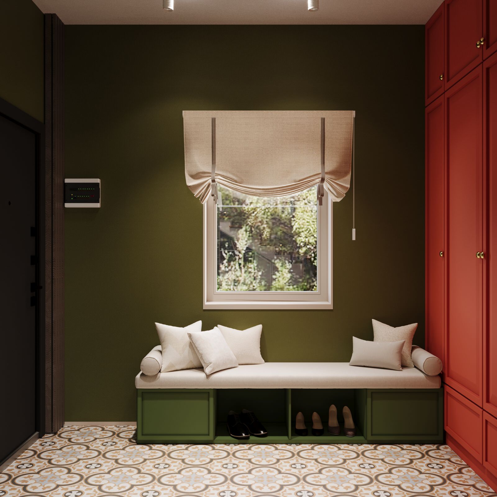 Дизайн 2х этажного дома в стиле эклектика