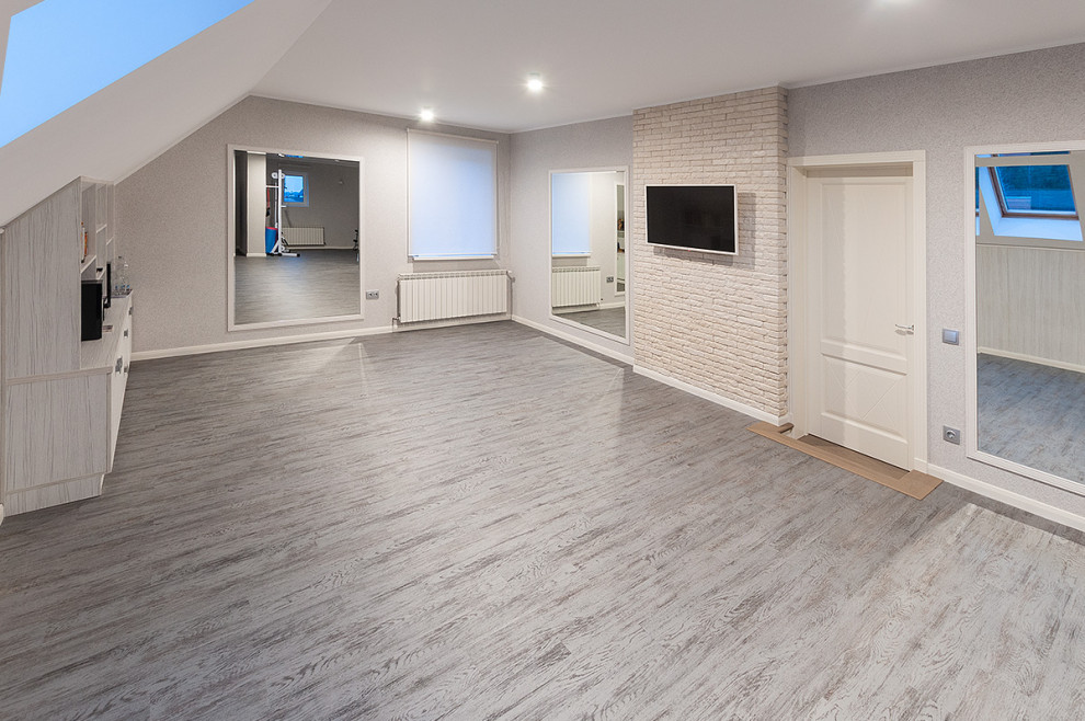 Обложка проекта: Коттедж в Заславле. Виниловые полы и ламинат