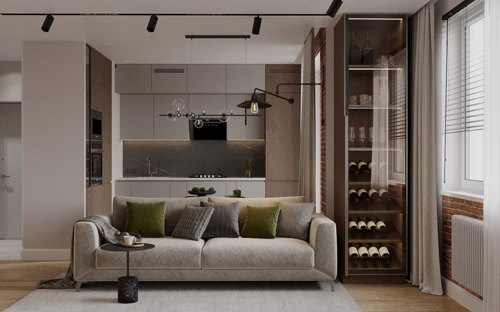 Обложка проекта: Квартира в Калининграде 125м2