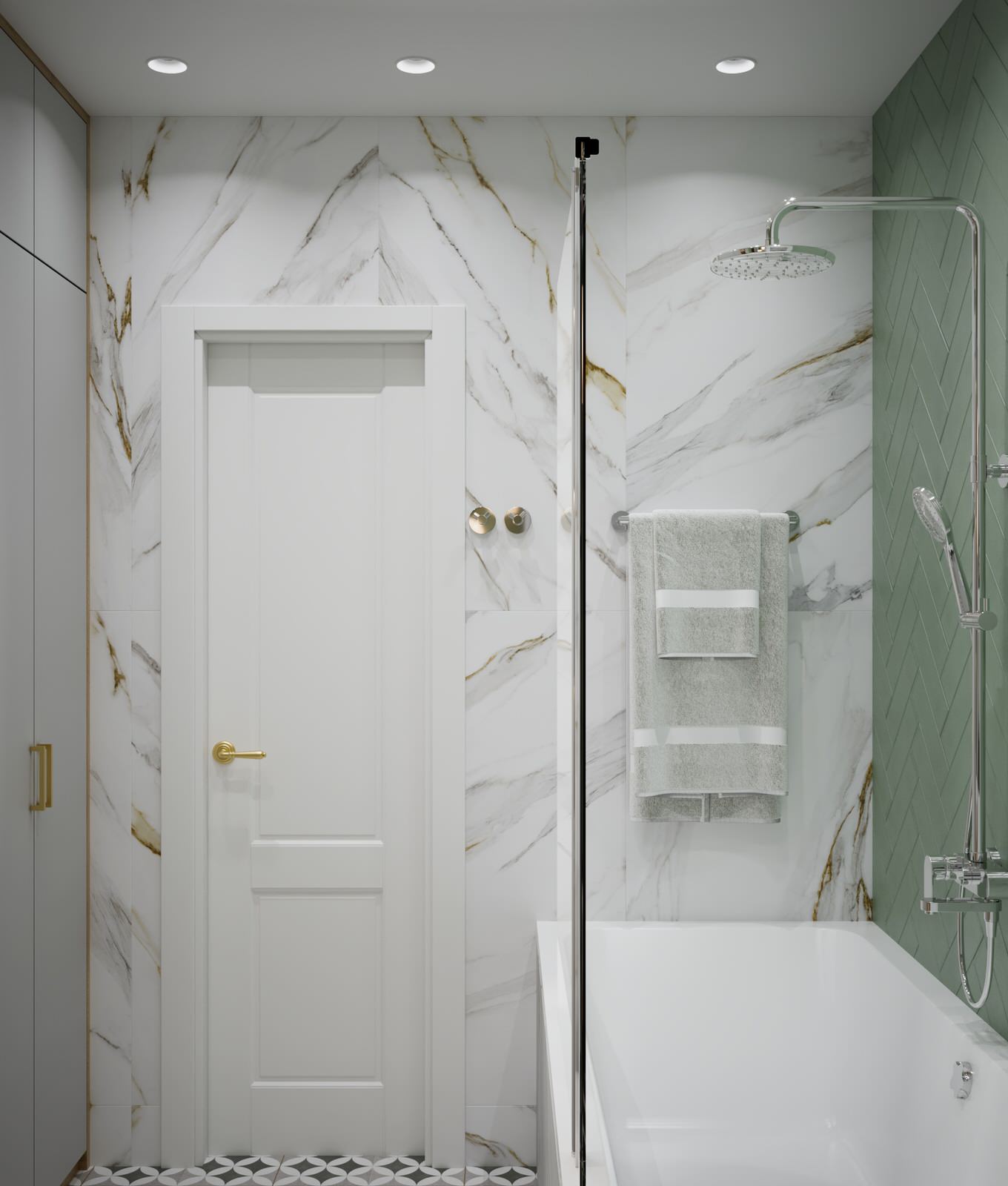 Современный жилой интерьер