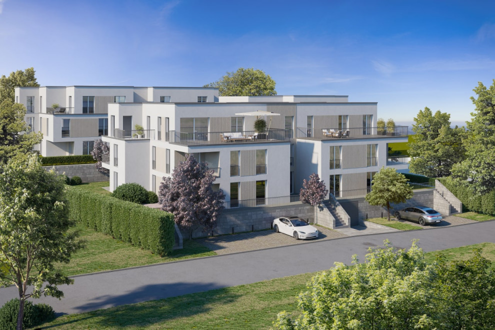 Außenvisualisierung MFH, Urbach