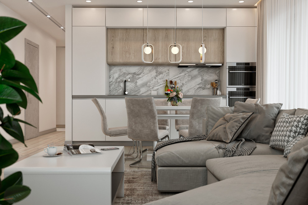 Дизайн интерьера в Академгородке 100м2