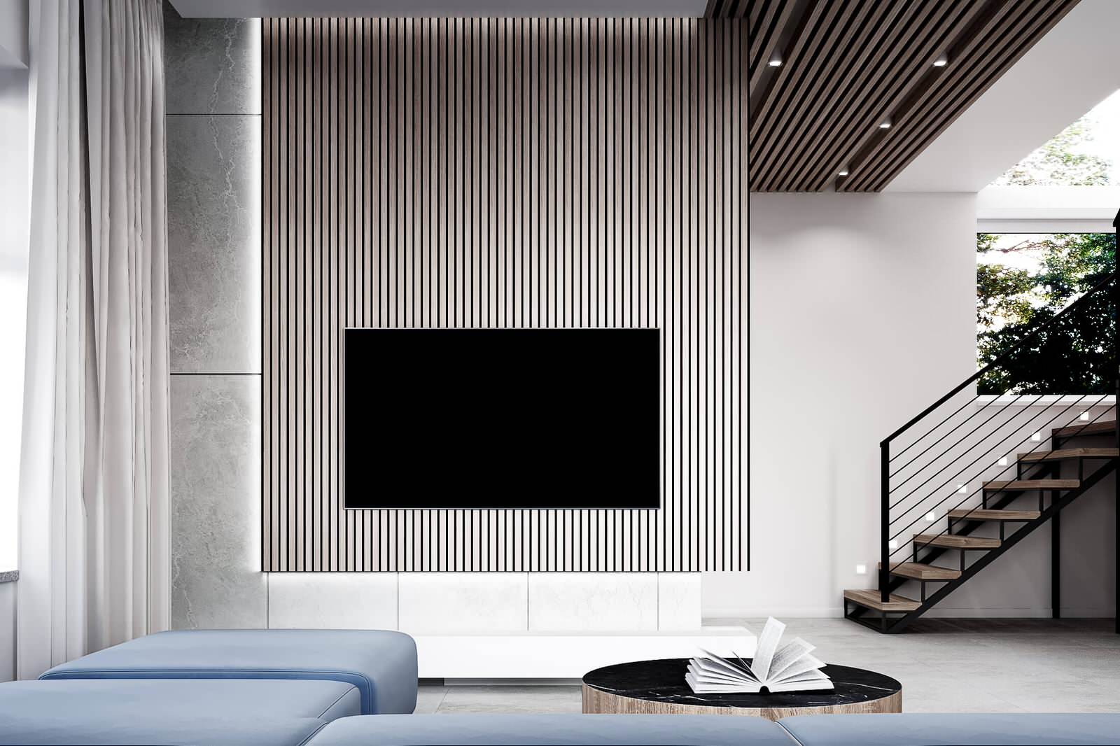 Дом с элементами современного лофта