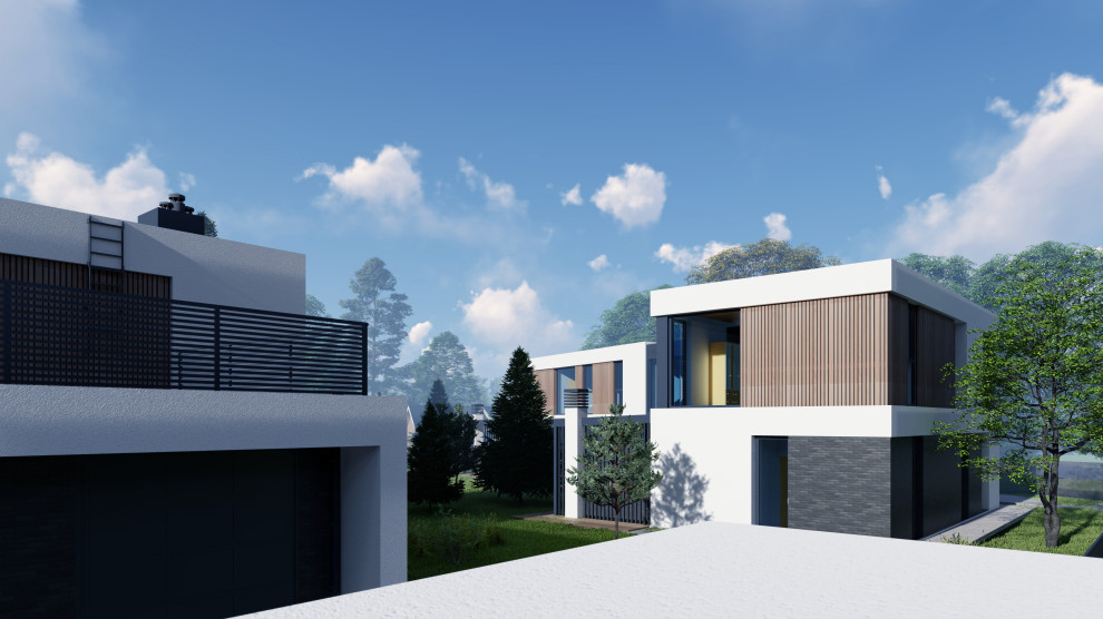 Complex of modern houses Ust-Kachka