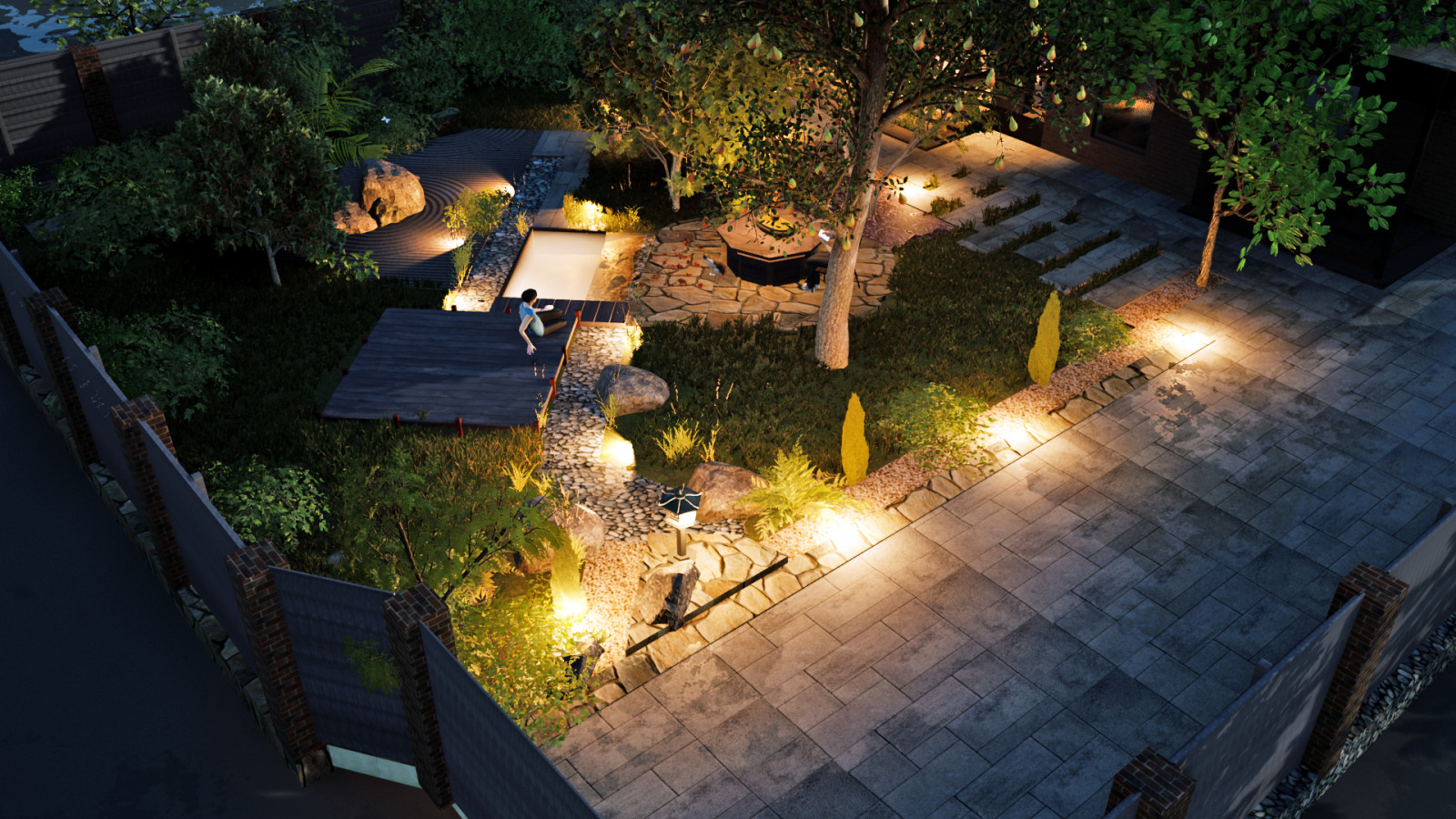 Благоустройство дачного участка. Сад в японском стиле