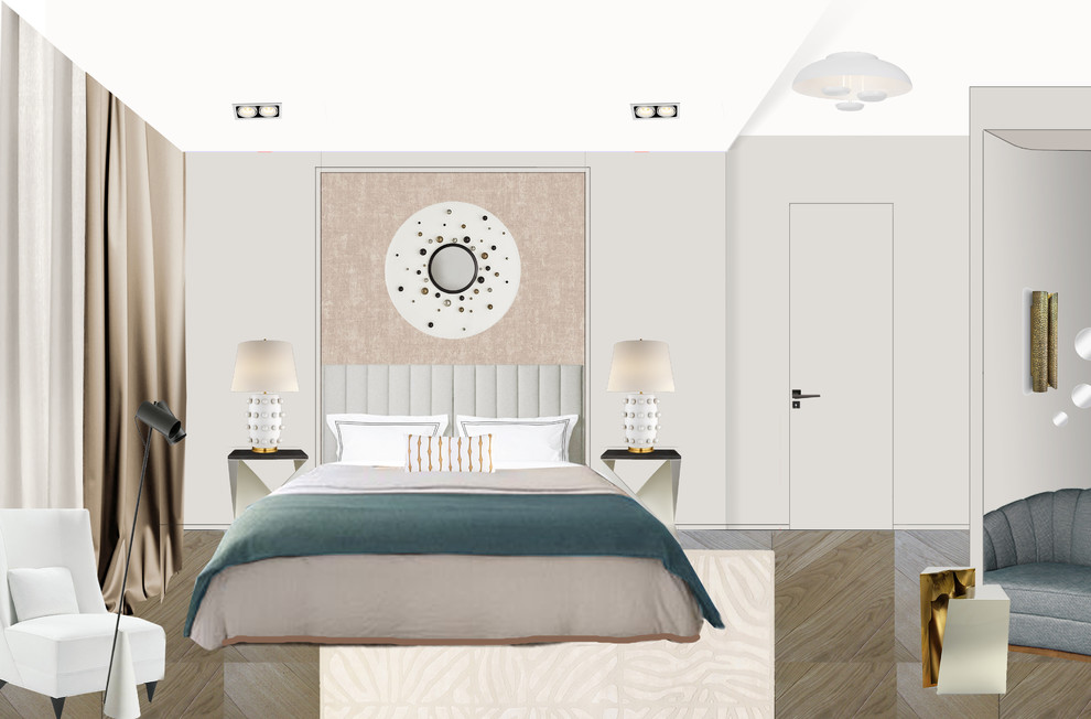 Коллаж спальни