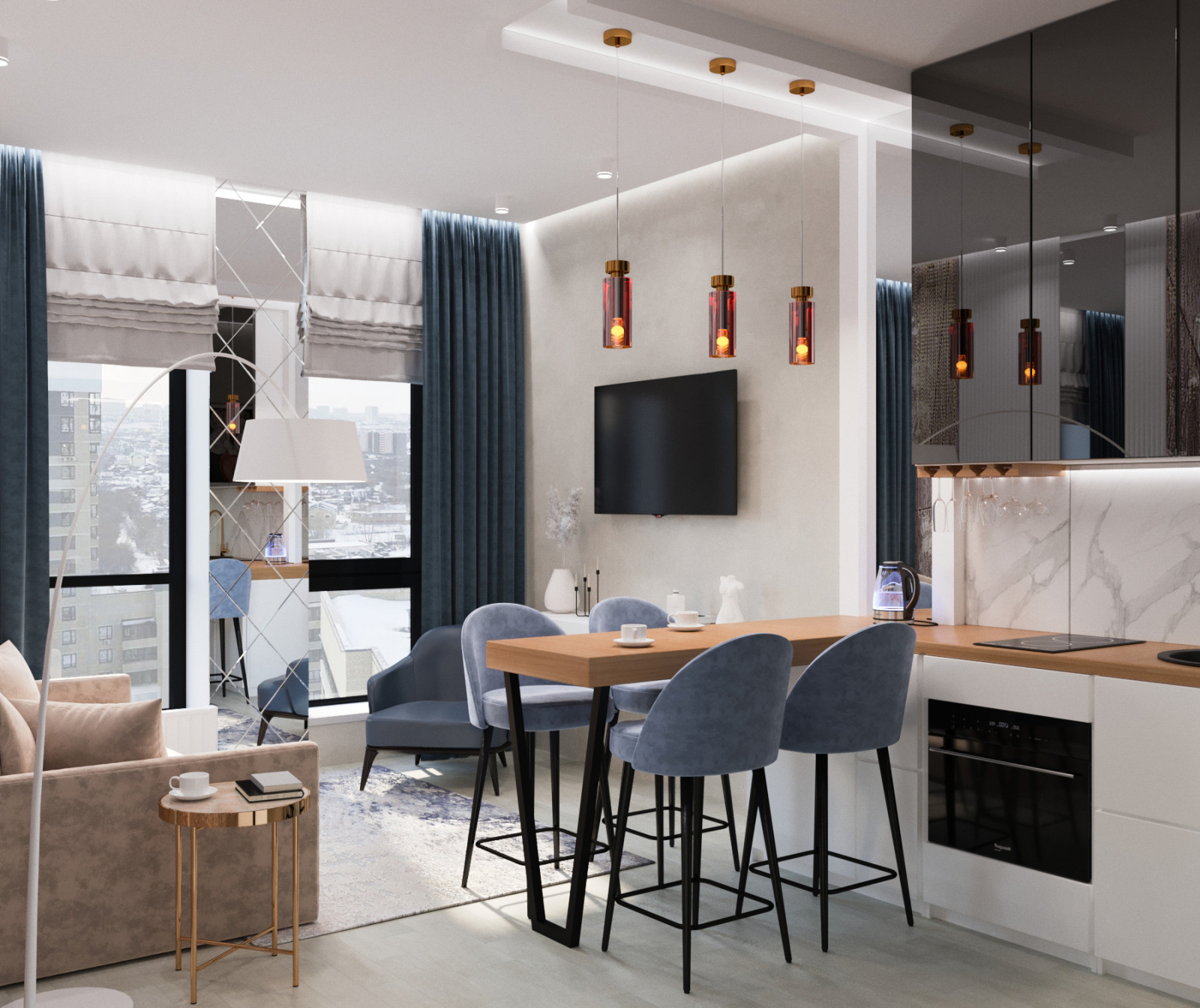 Обложка проекта: Европейский берег