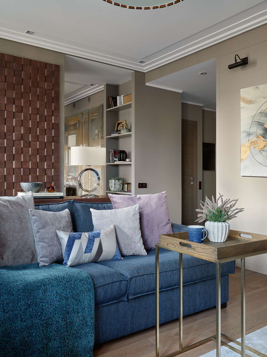 Стилизация квартиры ЖК Мосфильмовский