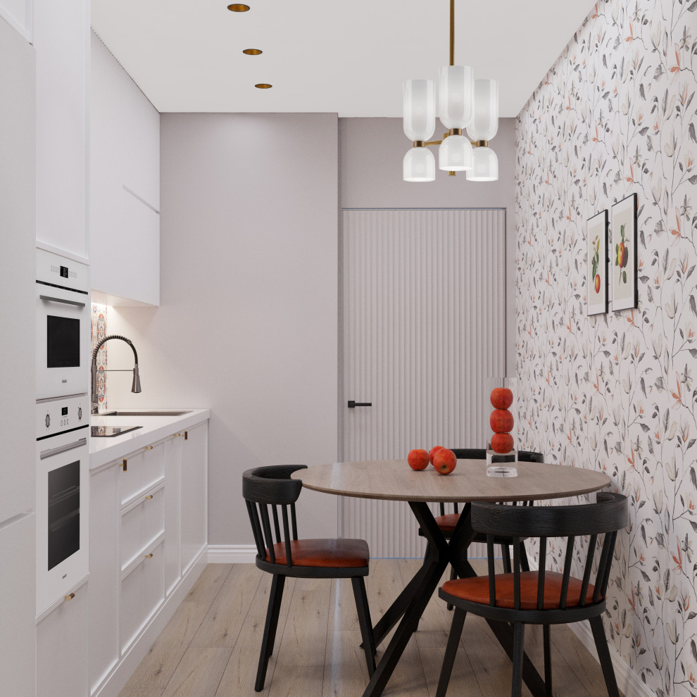 Дизайн Квартиры в ЖК Scandis Ozero для молодой девушки