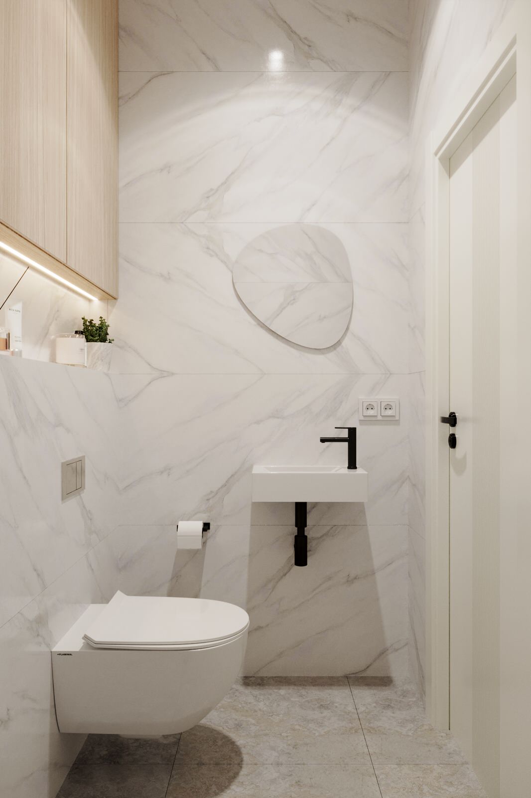 Обложка проекта: ЖК Метрополия (55 m²)