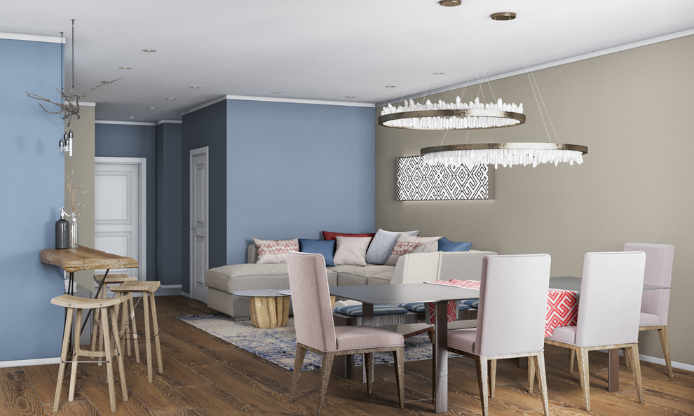 3-х комнатная квартира с элементами славянского стиля