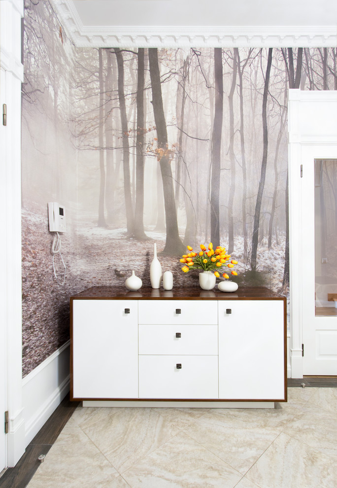 Вопрос: Какие обои выбрать для прихожей и коридора