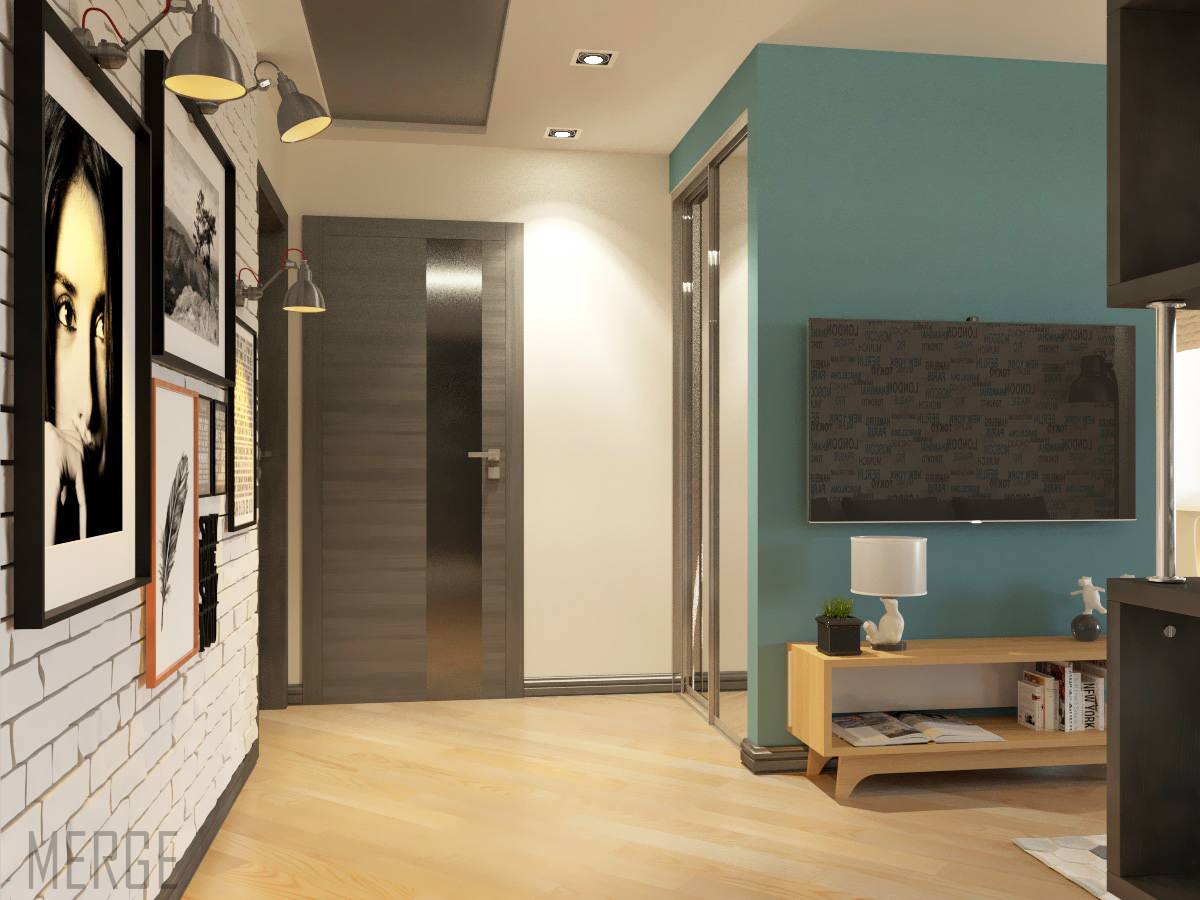 Реконструкция трехкомнатной квартиры в современном стиле. Вознесенск