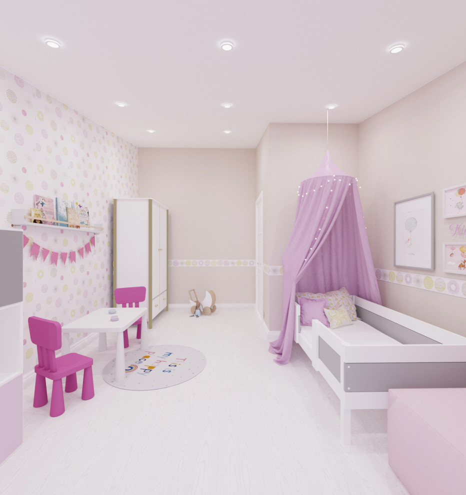 Двухуровневая квартира в стиле Ар-деко