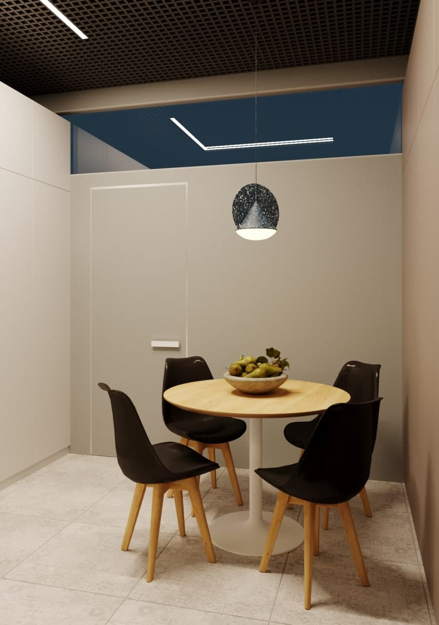 Бьюти коворгинг 160м2., проект 2021г.