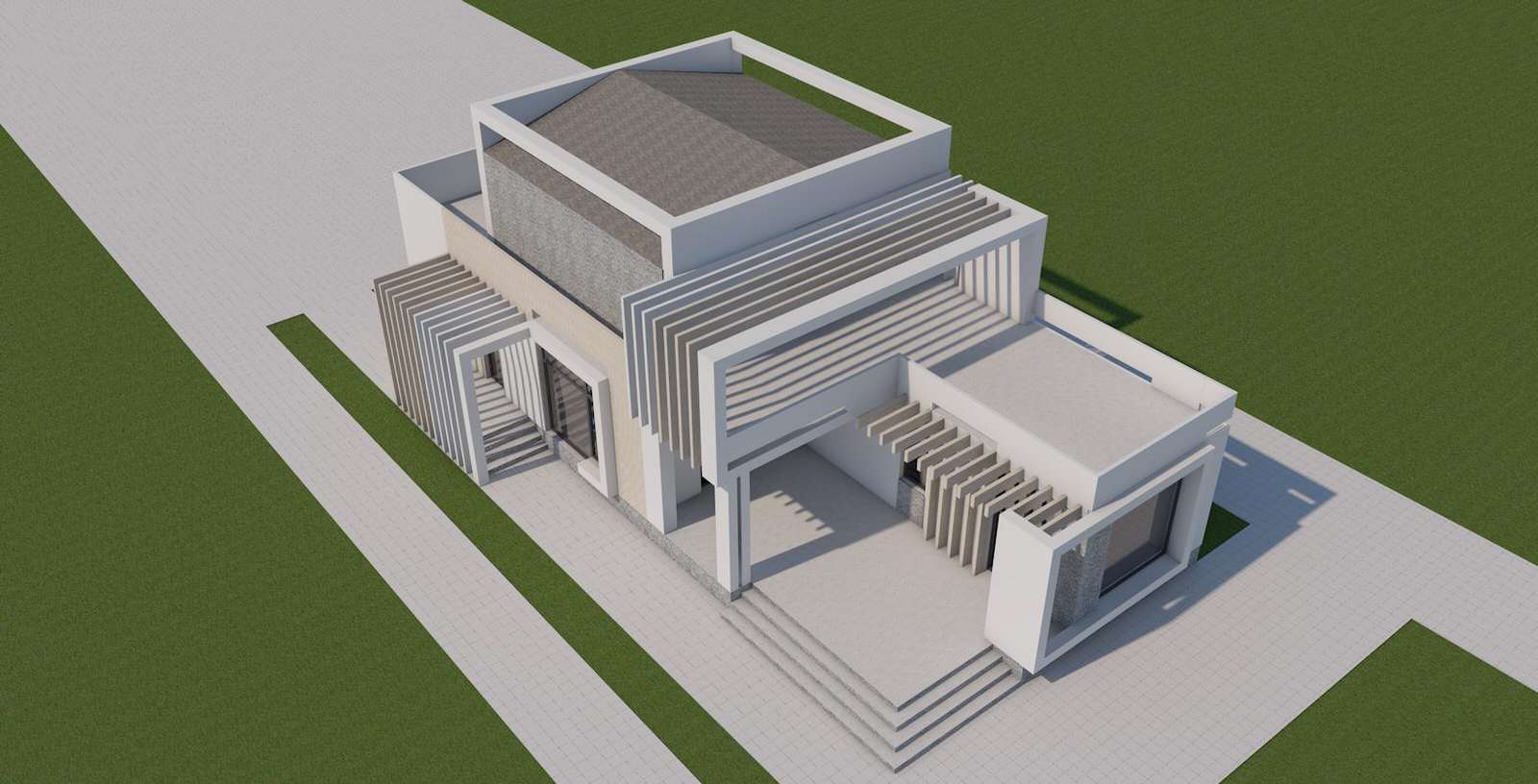 Обложка проекта: Постмодернизм в архитектуре дома