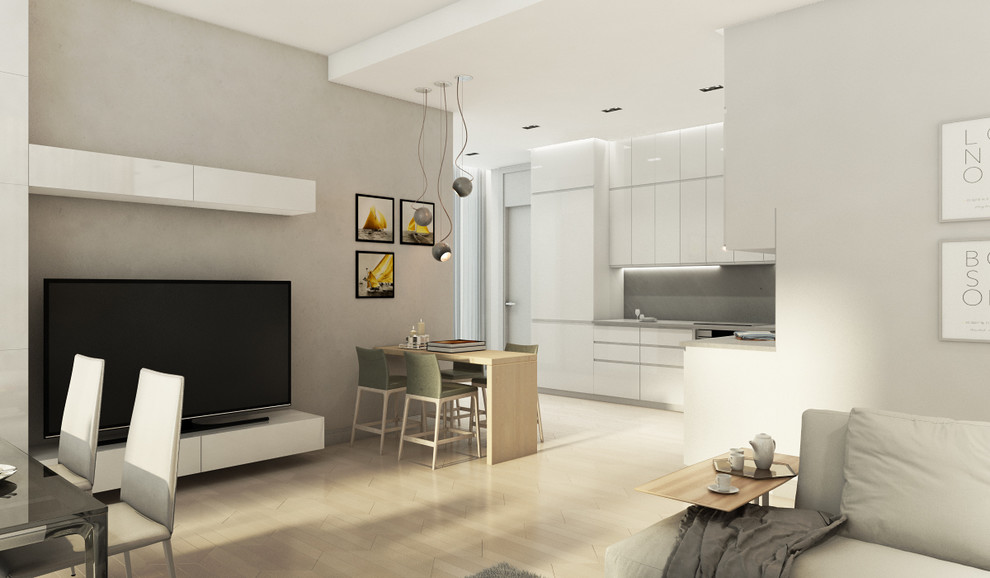 Обложка проекта: Квартира 140 кв.м. в современном стиле