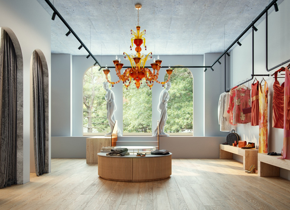 Обложка проекта: Интерьер шоурума женской одежды в центре Москвы