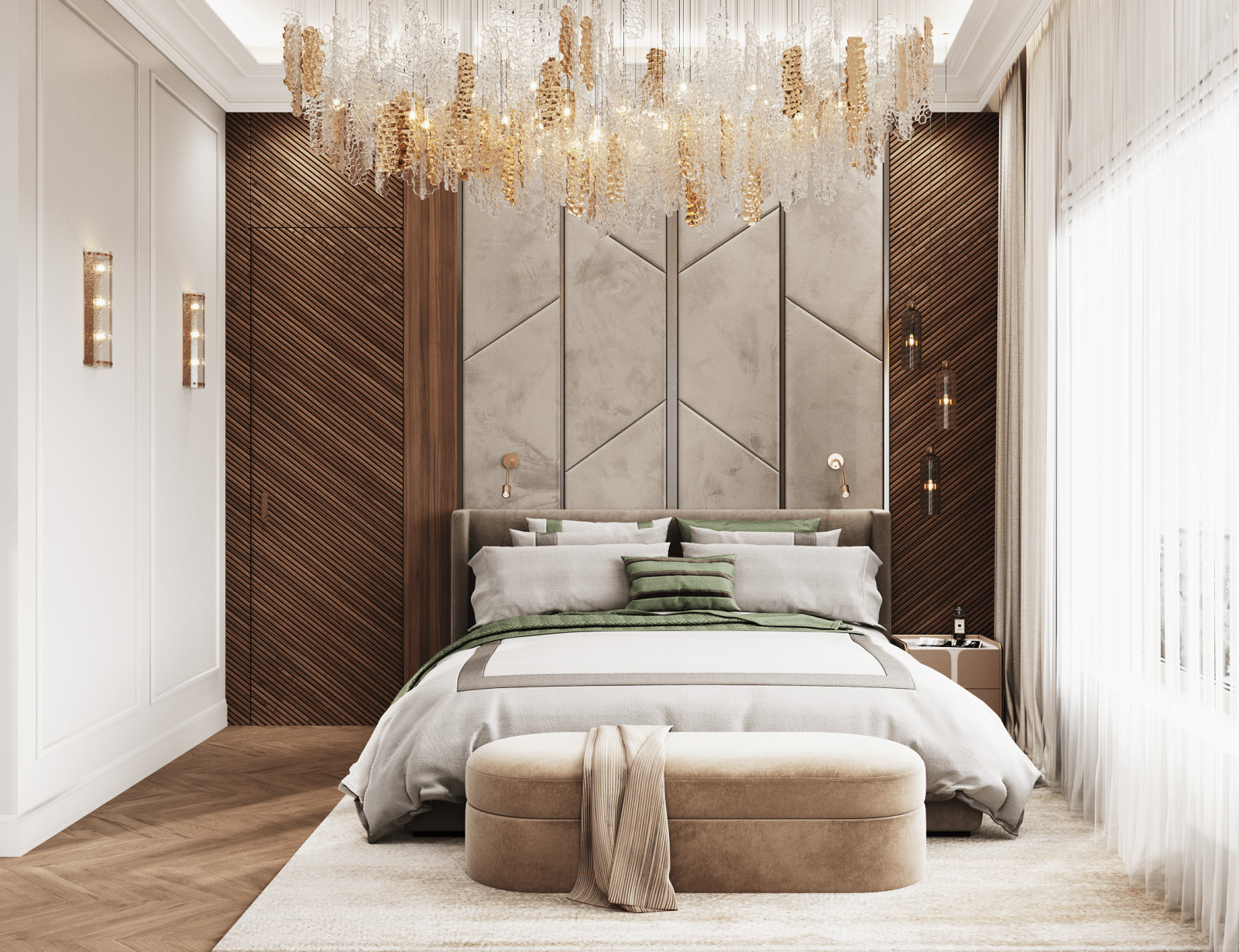 Современный интерьер на 200 кв.м.