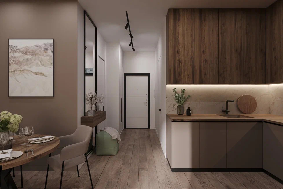 Ремонт квартиры (студии) для молодого человека