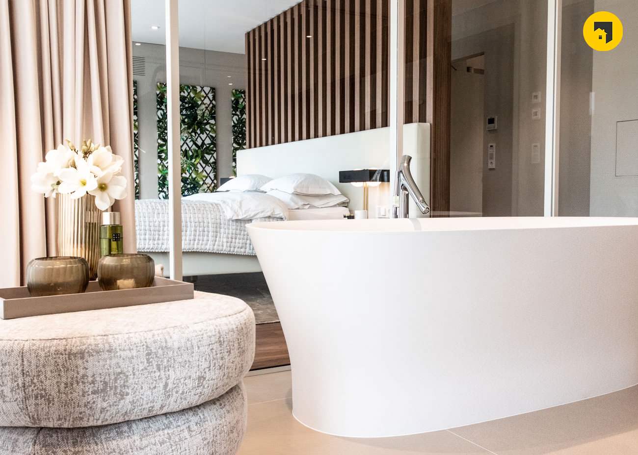 Обложка проекта: Элитный ремонт 1-го этажа загородного дома в Комарово