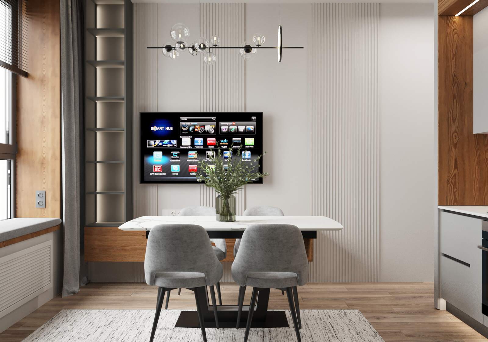 Кухня-гостиная