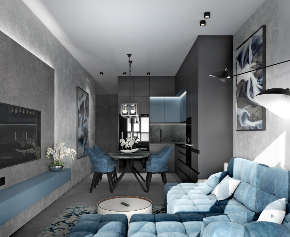 Темный монохром - жилые зоны