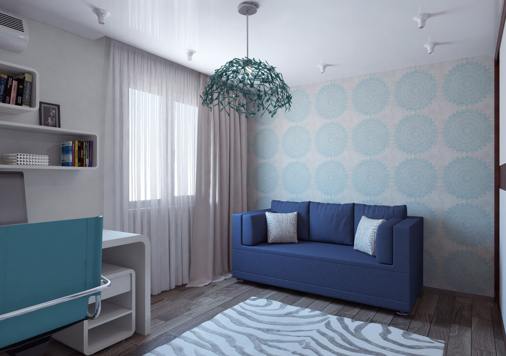 Дизайн проект квартиры для одного молодого человека