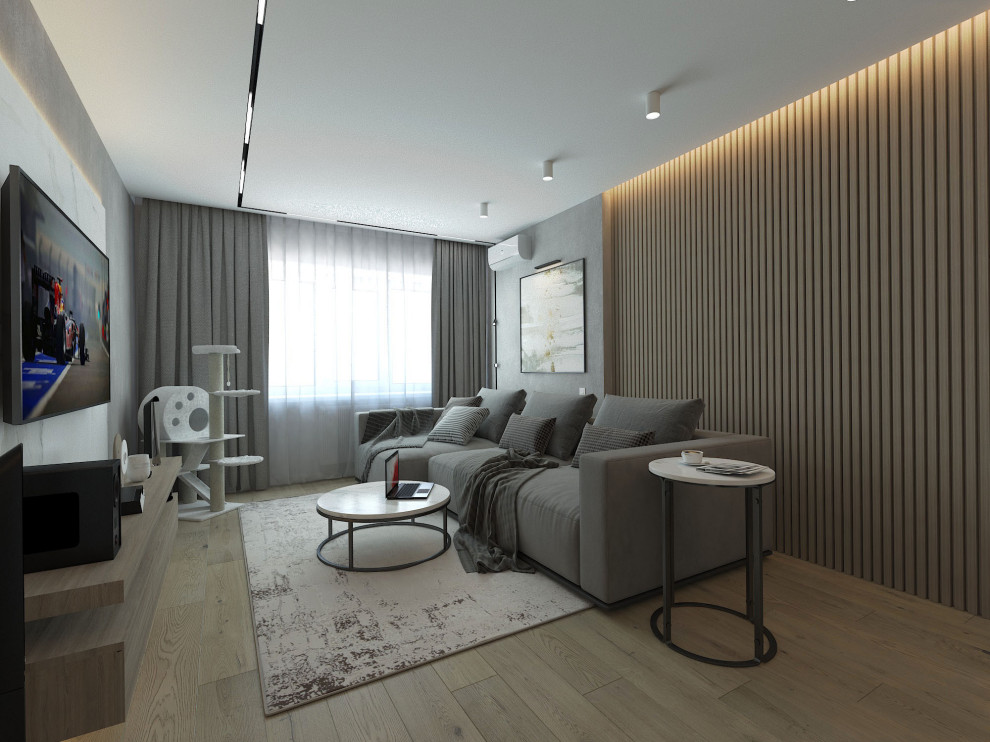 Проект 3-х комнатной квартиры в мкр. Южный