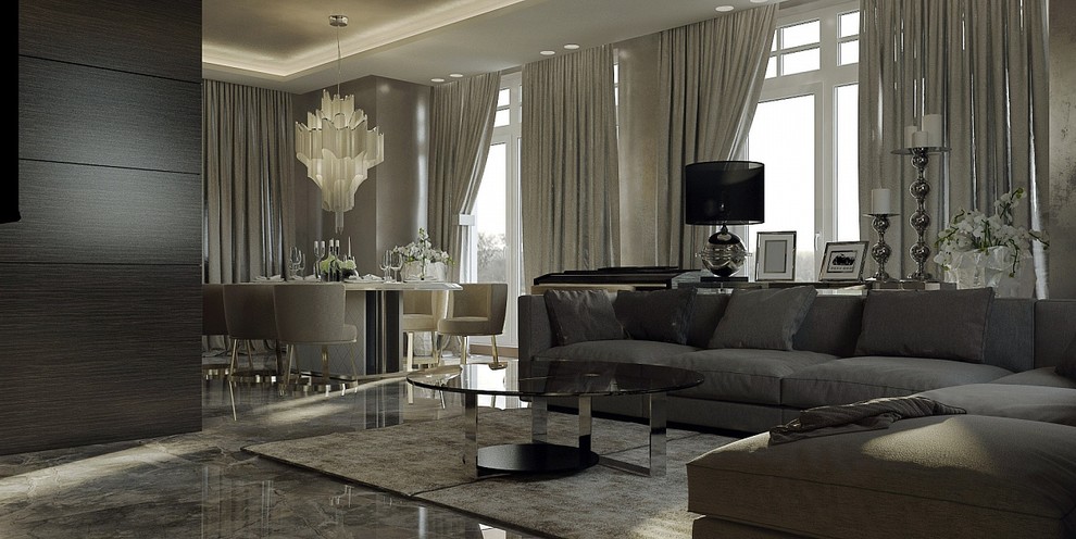 Интерьер гостиной